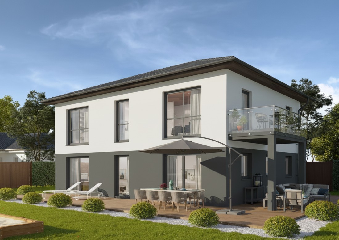 Einfamilienhaus 191 m² Wohn-Nutzfläche mit Einliegerwohnung ab 429.990,- EUR